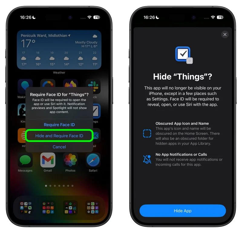 آموزش مخفی کردن اپلیکیشن های آیفون در iOS 18