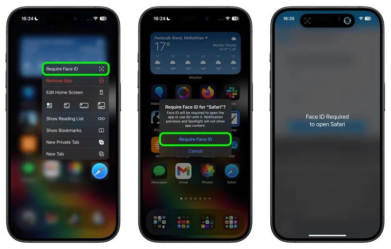 آموزش قفل کردن اپلیکیشن های آیفون در iOS 18