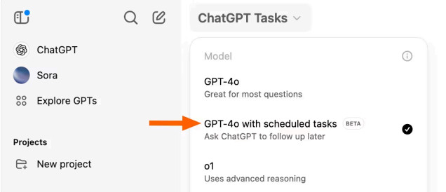 برنامه ریزی کارها با Chatgpt