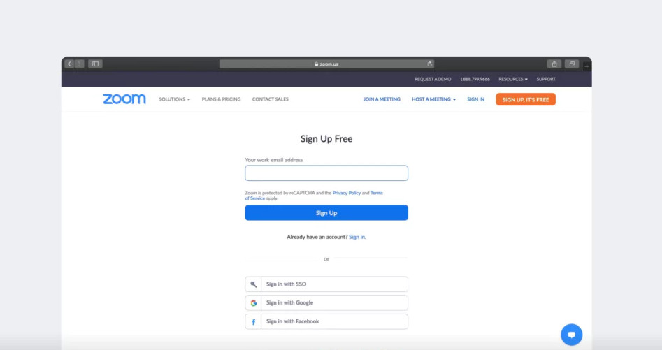 شروع کار با برنامه Zoom