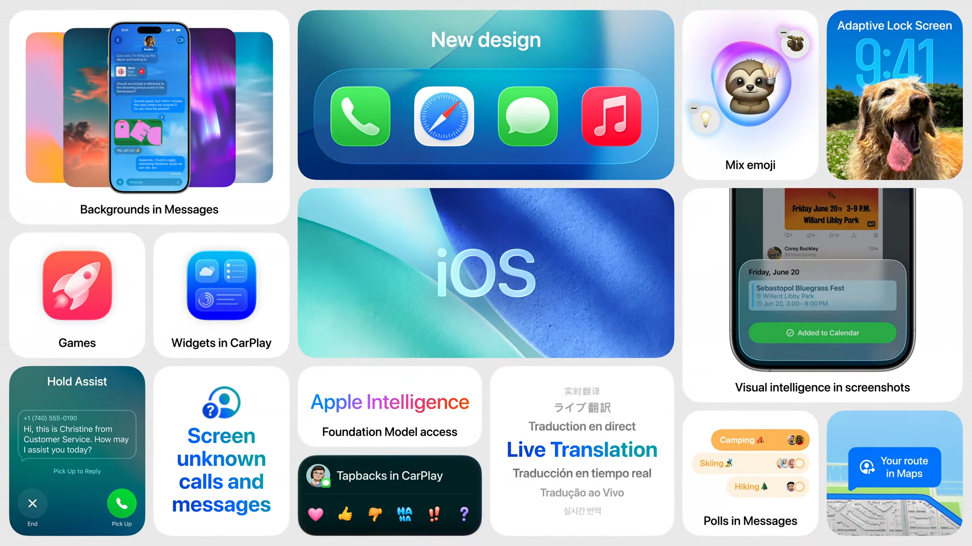 ویژگی‌های جدید iOS 26