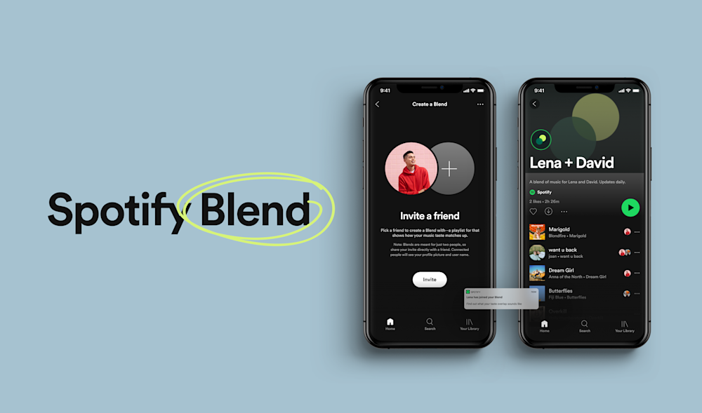 قابلیت Blend اسپاتیفای چیست