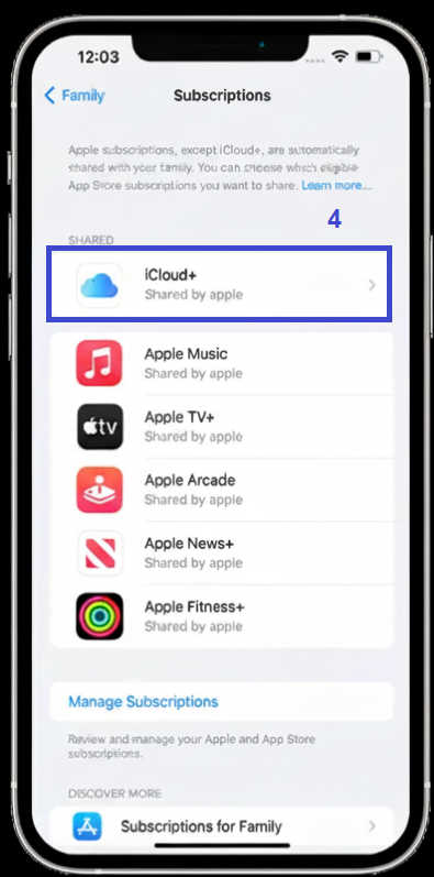 ذخیره‌سازی پلن iCloud+